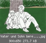 Vater und Sohn bereit für Gimp Coloration in Arbeit3.jpg